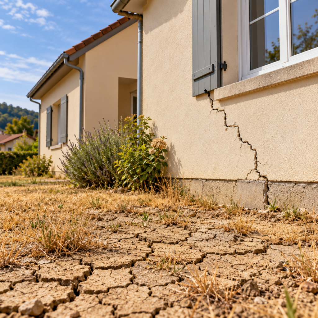 🏠 Sécheresse : signalez les dommages sur votre habitation